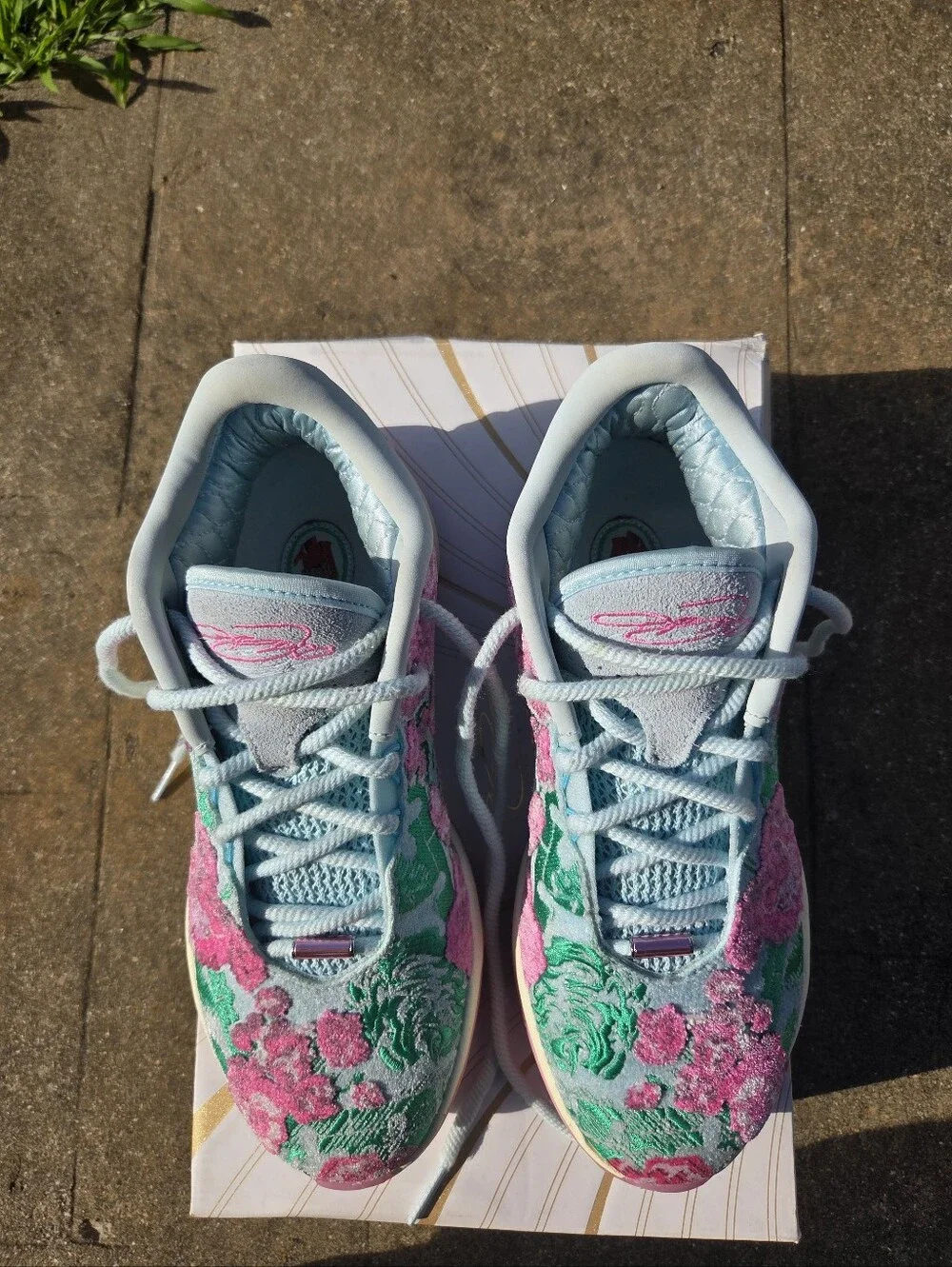 Nike LeBron 21 PRM Sneakers Father Of Pearl Grandmas Couch FV7275-400 Mens 7.5